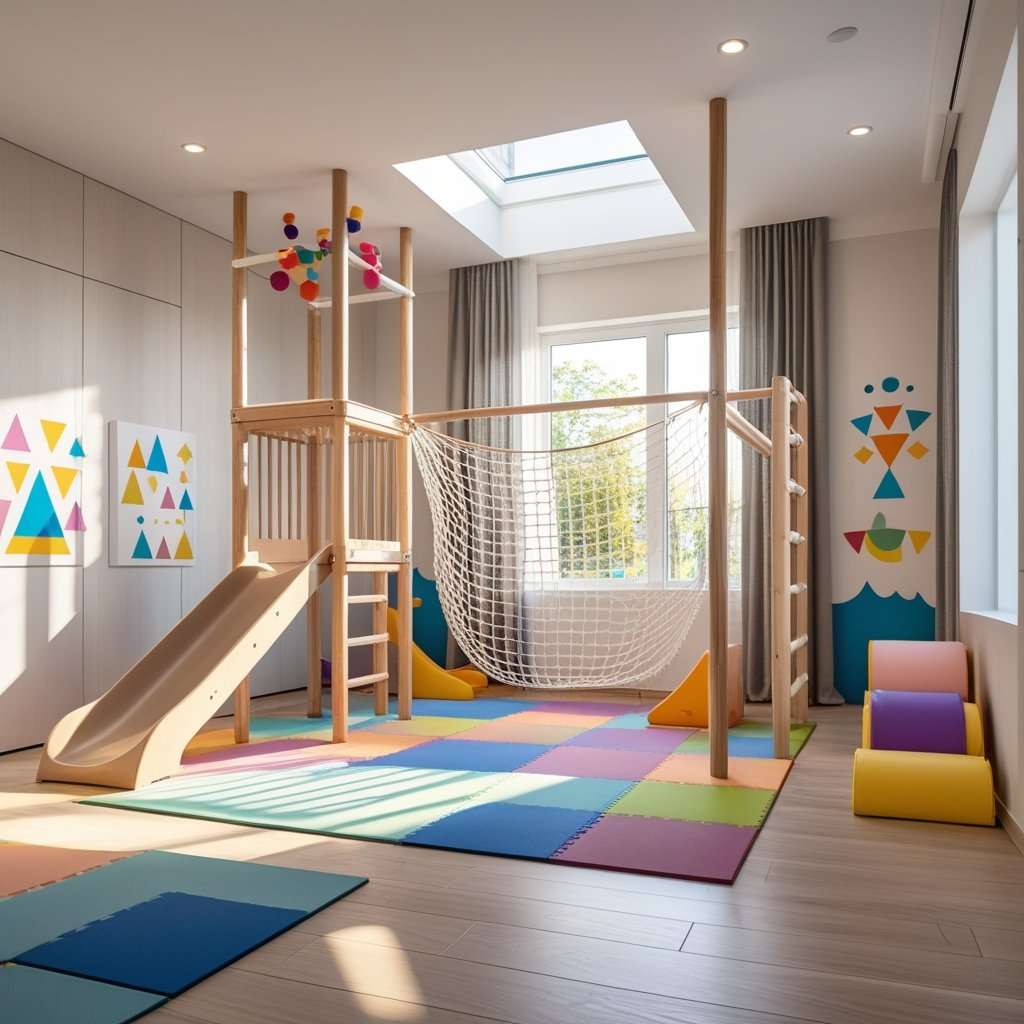 klettergerüst kinder indoor_grafik