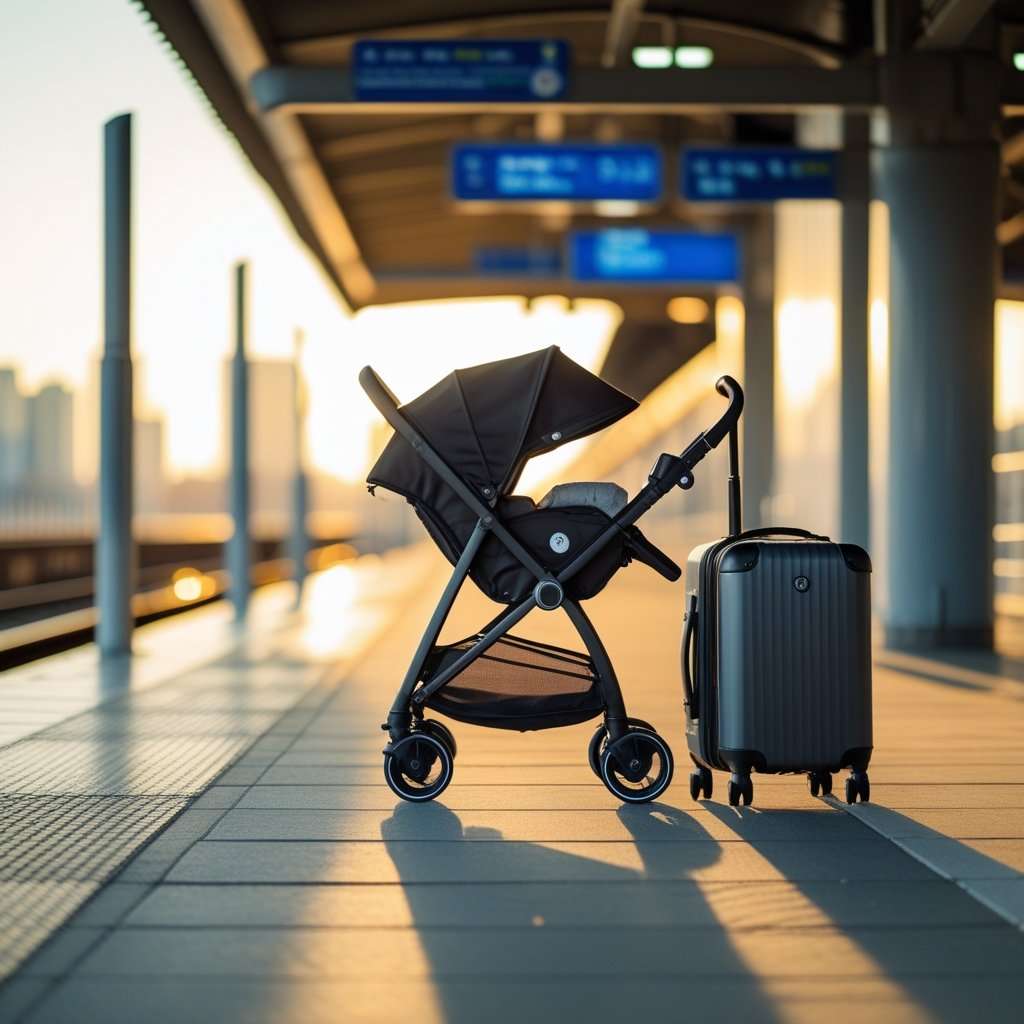 leichter kompakter Reisebuggy für Familien_grafik