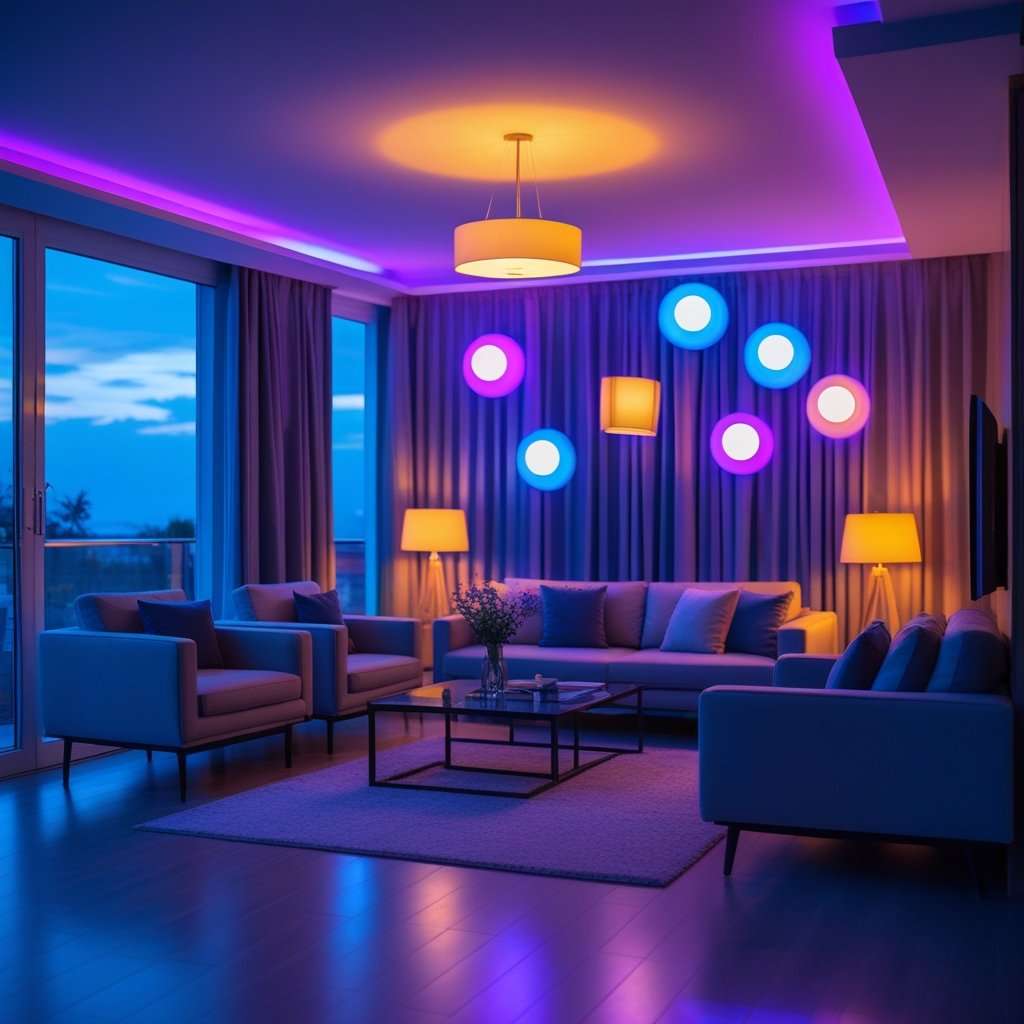 "smarte LED-Lampen"_grafik