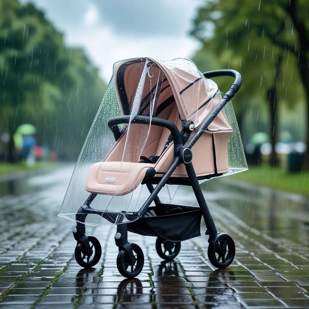 "Regenverdeck Kinderwagen"_grafik