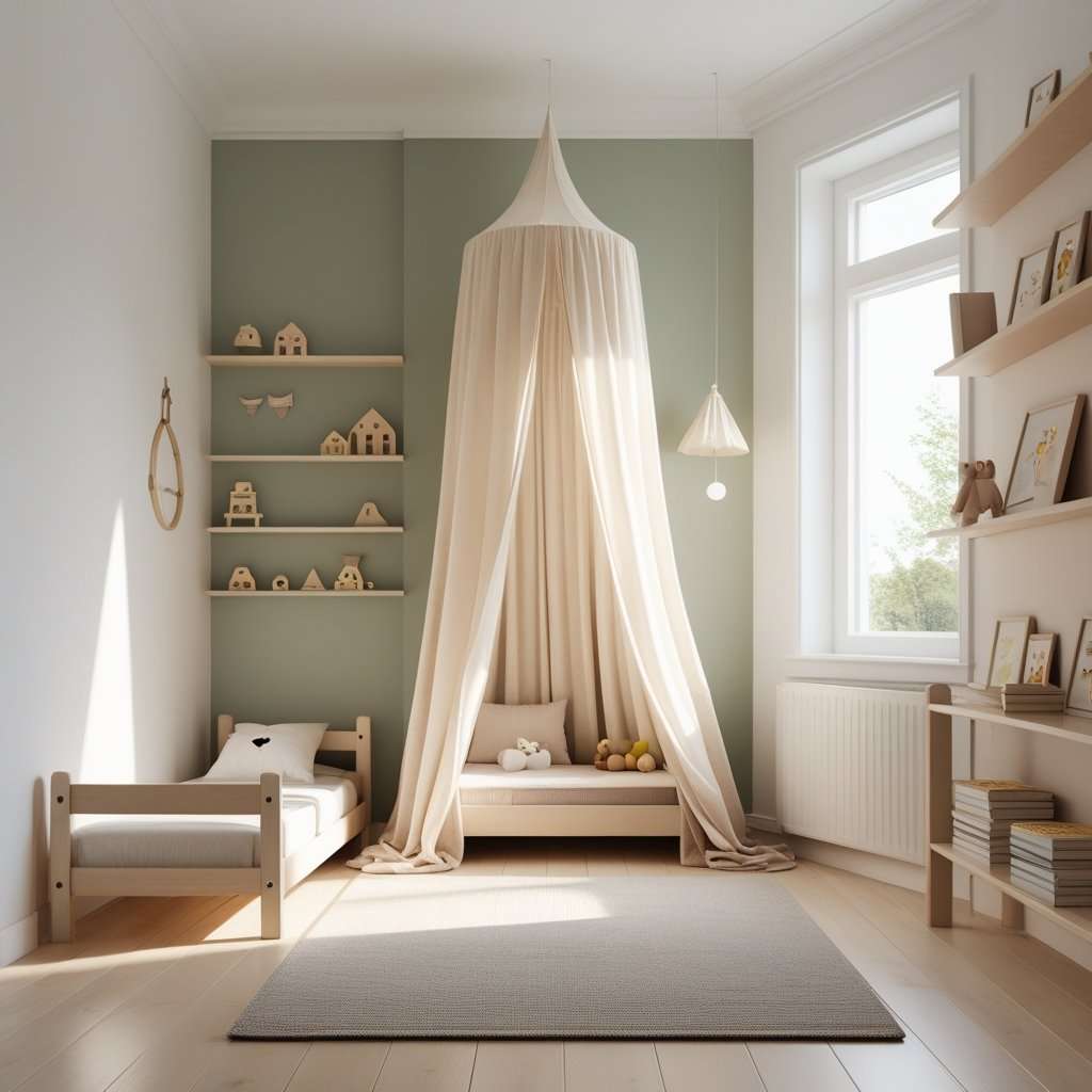 Betthimmel Kinderzimmer_grafik